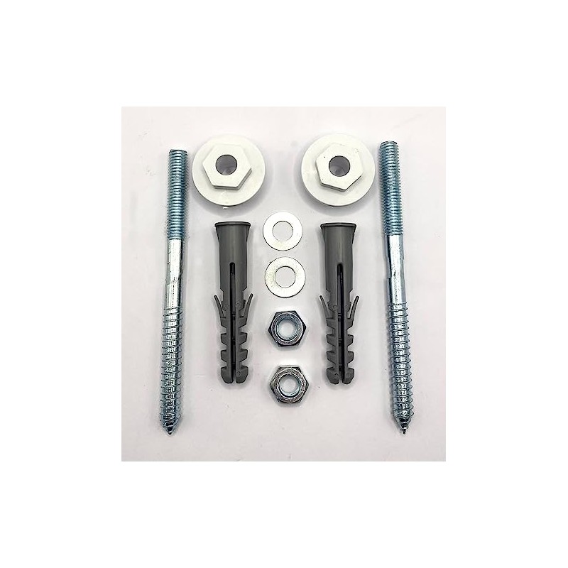 Greened House 120mm/140mm Wall Mounted Sink Fixing Kit Screws Nuts