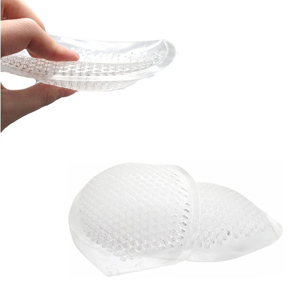 Uniquely Thickening Breathable Silicone Breast Enhancers Perforated Bra Insert Pad Swimwear Push up Booster Pads for Women Girls