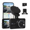 Manan Dash Camera Front and Rear,4K(3840 x 2160),WiFi Car Dashcam