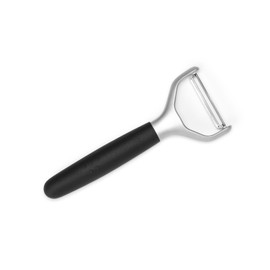 Misen Stainless Steel Vegetable Peeler - Unleash Culinary Precision in Your Kitchen with this Durable and Ergonomically Designed Tool for Effortless Peeling, Black