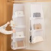 MURRI&MURRDI Hanging Handbag Organizer for Closet, Purse Storage Holder with