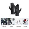 Men Winter Waterproof Gloves Touchscreen Pocket Anti-Slip Fleece Thermal Sport