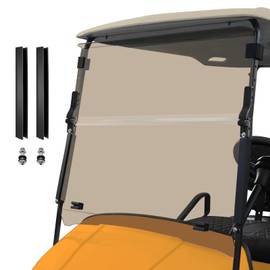 iLSKW Golf Cart Foldable Windshield For EZGO TXT 1995-2013 5MM Thick Tinted