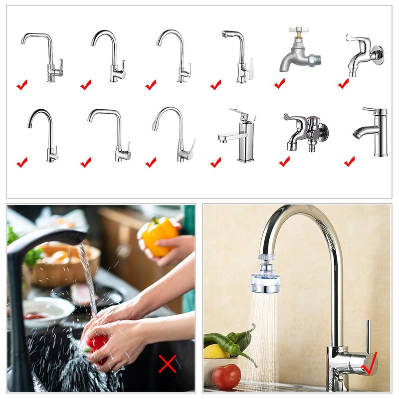 Water Filter Tap Drinking Water 360 Rotatable Tap Filter Tap