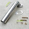 JDMPARTSHOP 35mm 38mm Stainless Pipe Wastegate Dump Tube Elbow Actuator