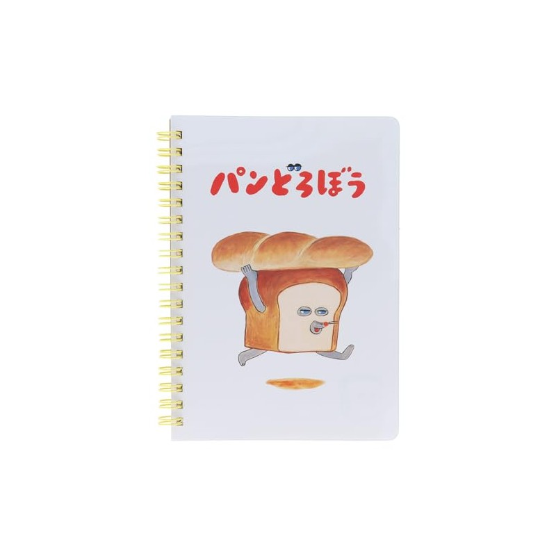 Sunstar Bungu S2641704 Bread Loaded Notebook, Ring Notebook, B6, A