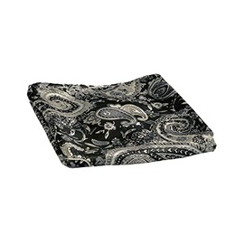 M&F Western 33"x33" Wild Rags Silk Paisley Scarf Bandana Black One Size