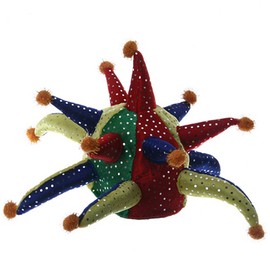 jAc Velvet Jester - Horns and Sequins