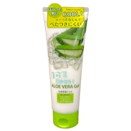 Today's Cosme Aloe Ice AL Gel 8.5 fl oz (250 ml), Freezer Freeze Ice Gel Body Face Moisturizing