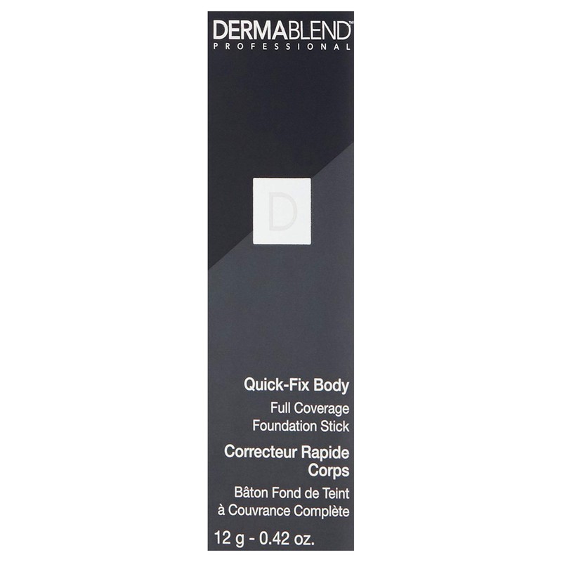 Dermablend Quick-Fix Body Makeup Full Coverage Foundation Stick, Water-Resistant Body