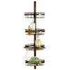 Popular Bath Ultimate Shower Caddy, 4-Tier Corner, Orb