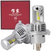 Shingen LED Headlight, Sui H4 H19, Actual Measured Values, H4/34200cd,