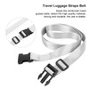 Adjustable Luggage Strap, Wear-Resistant Traveling Baggage Strap Reinforced Buckle Quick