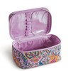 Vera Bradley Women's Premium Cotton Brush Up Cosmetic Case, Marrakesh,