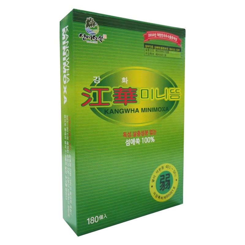 Minecook Kanghwa Mini Moxa, Herb Stick Roll_180 pcs per Box