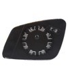Heated Rearview Mirror Glass Blue Right Replacement for 2 Series