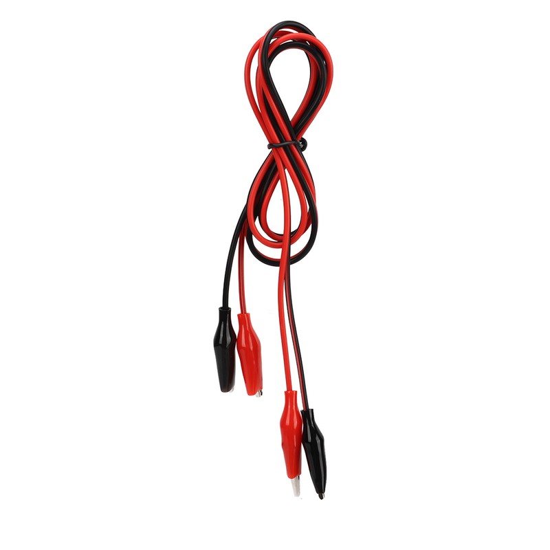 10Pcs Electrical Alligator Clip Dual Ended Alligator Clamps Test Leads