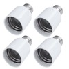 4 Pack Medium Base E26 to E39 Mogul Socket Adapter
