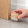 Self-Adhesive No-Drill Door Stopper – Silicone Ring Wall and Furniture