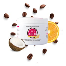 Let´s Coco | Exfoliante Natural De Café Anti Celulitis Tarro