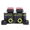 Shengbowi Waterproof On Off Toggle Switch with Red Light Rocker