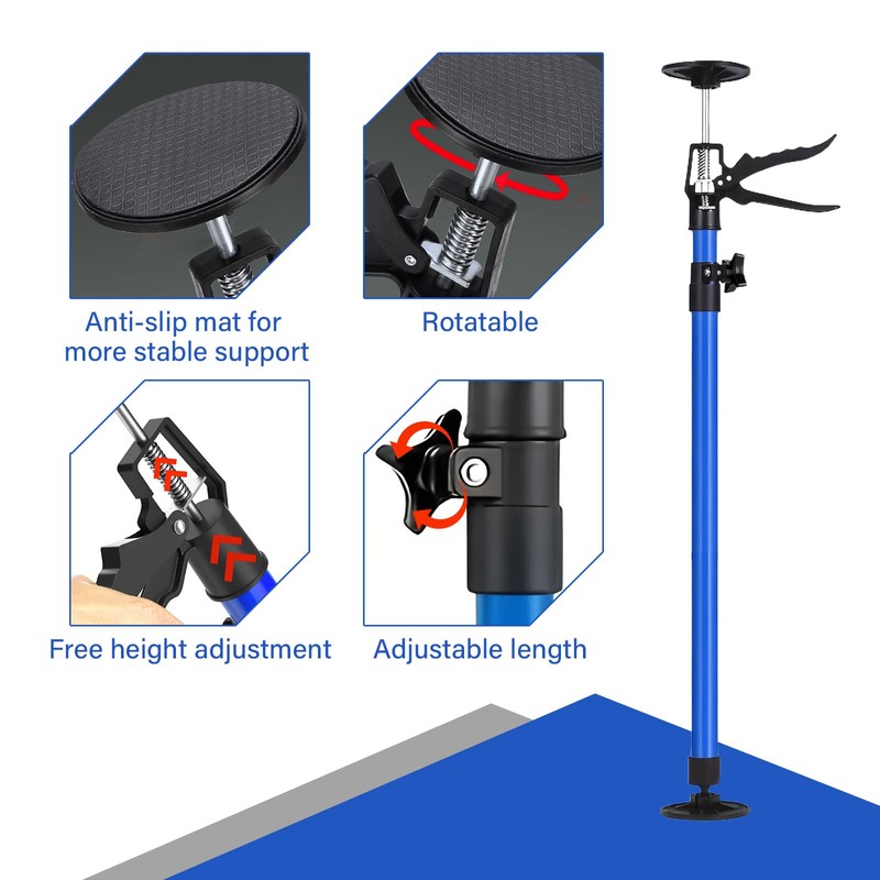 OCKYOOZ 4 Pack Adjustable Cabinet Jacks, Third Hand Tool 3rd