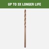 HLOFIZI Brocas largas de cobalto de 7/32 x 6 pulgadas