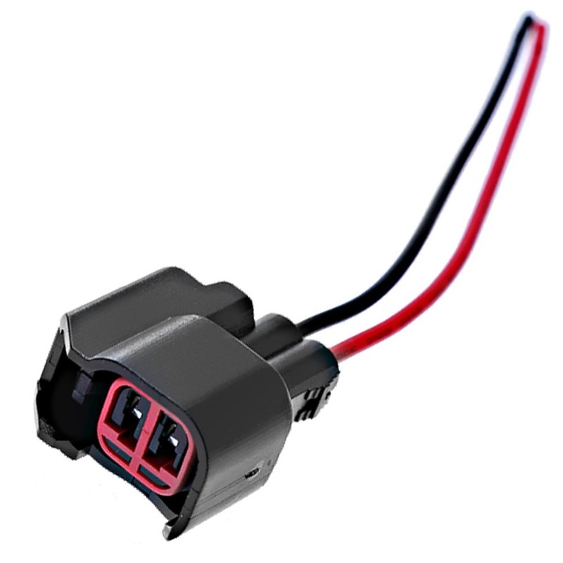 Saihisday Fuel Injector Pigtail Connector Plug Wire EV6 Compatible with