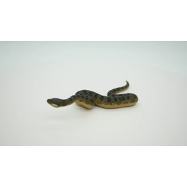 Deshen Du Anaconda Green, Snake, Realistic Rubber Model, Hand Painted Figurine