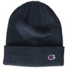 Champion Logo Cuff Beanie, Dark Blue Heather, One Size