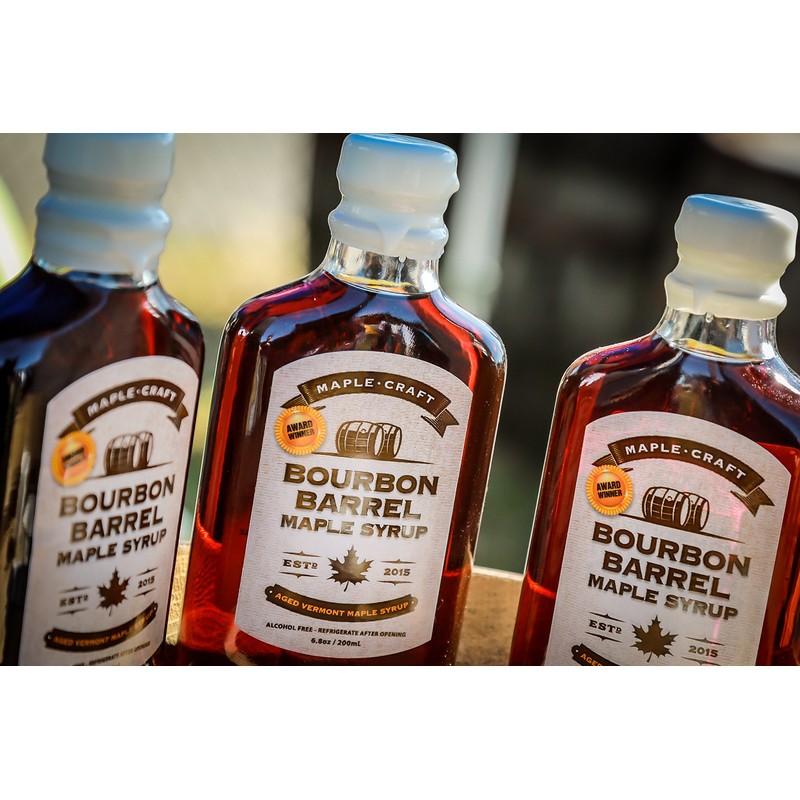 Maple Craft Foods, Bourbon Barrel Aged Vermont Maple Syrup
