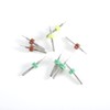 Yunguui 50pcs Micro Twist Drill Bits 0.1-0.5mm PCB Drill Bit