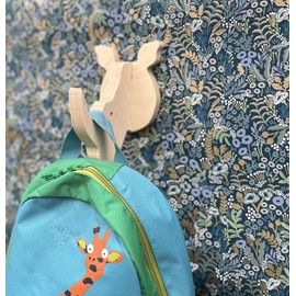 Rhino wall hook crafted from birch plywood