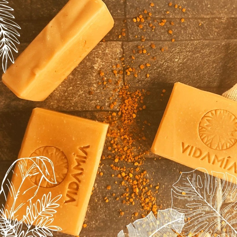 Vidamía Jabón Artesanal Surtido Leche Y Buttermilk 4 Barras Natural