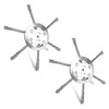 Nlvnmv 2 Pack Steel Wire Weed Brush, 150 MM Cutter