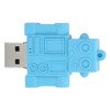 Cartoon U Disk Blue Robot Appearance High Speed Bulk Storage