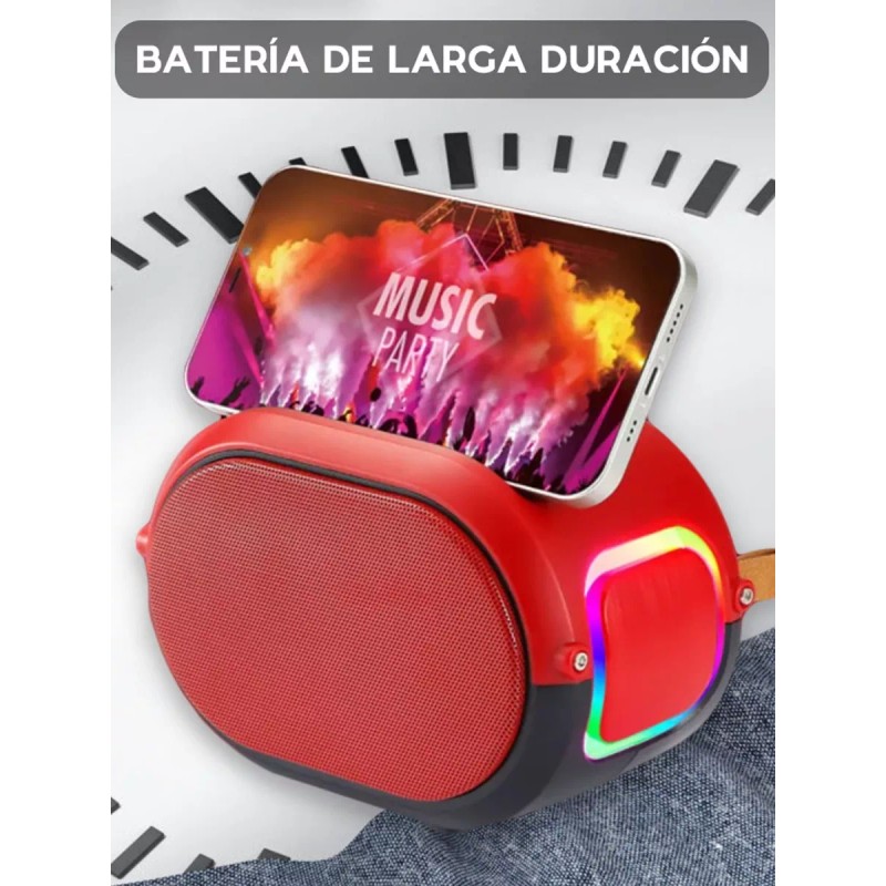 Maíz Bocina Bluetooth Radio Fm Recargable Inalambrica Portatil