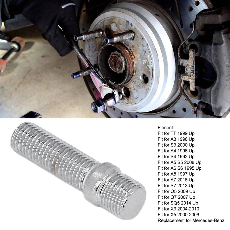 20Pcs Wheel Stud Conversion Screw Adapter 32mm Shank for TT