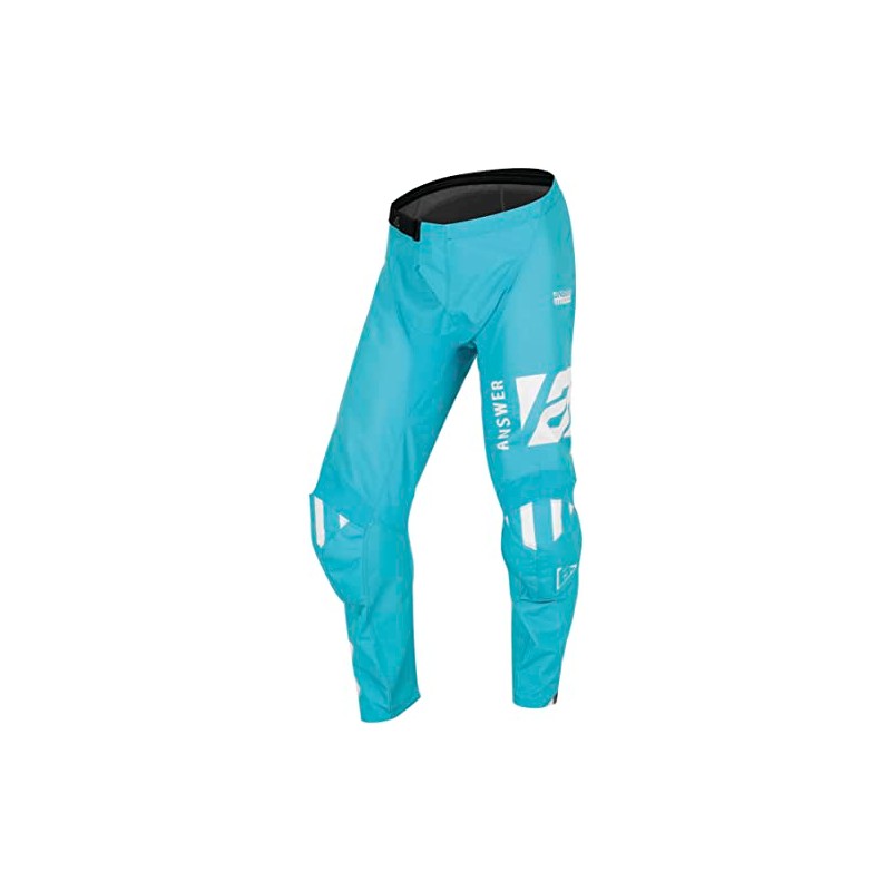 Answer Racing 446769 Men's Syncron Merge Pants, Astana/White, 34
