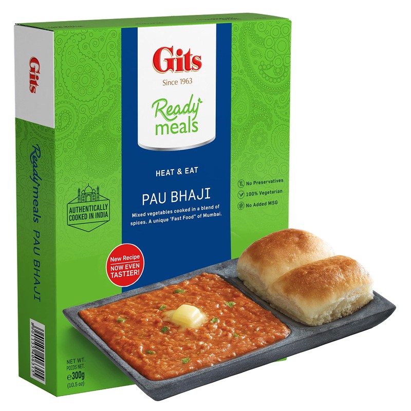 Gits Ready to Eat Bombay Pav Bhaji (Indian smashed light