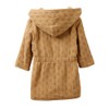 Vertbaudet Ethnic Muslin Baby Bathrobe, ochre