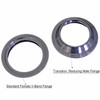 Exhaust Header Collector Reducer Adapter Assembly with V-Band in Stainless