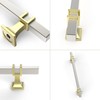 Coinkoly 10 Pack 10 Inch(254mm) Cabinet Handles Brushed Nickel and