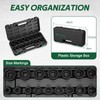 TIWINTUL 3/4 Inch Drive Impact Socket Set, CR-MO Steel, 16