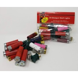 More Than Christmas 20 Light Genuine Shotgun Shell Light Set - Multicolor