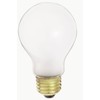 Satco S5010 12V Medium Base 25-Watt A19 Light Bulb, Frosted
