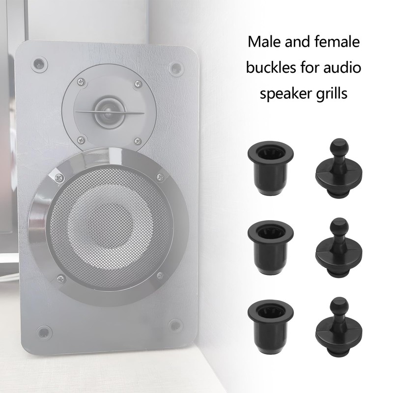 Be In Your Mind 24pcs Audio Grille Clips Speaker Assembly