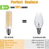 VOKWAK E12 LED Bulb C7 Base C35 Candelabra Bulb C37
