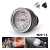 DIIOOMIEEU M20x1.5 Oil Temp Temperature Gauge Filler Caps for Motorcycle