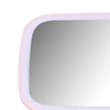 Car Sun Visor Makeup Mirror Surround LED Lights Touch Screen